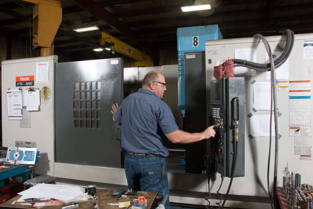 CNC machining services at Titletown Manufacturing