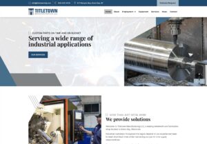 New Titletown Manufacturing website