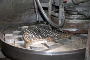 Titletown Manufacturing Blanchard grinding